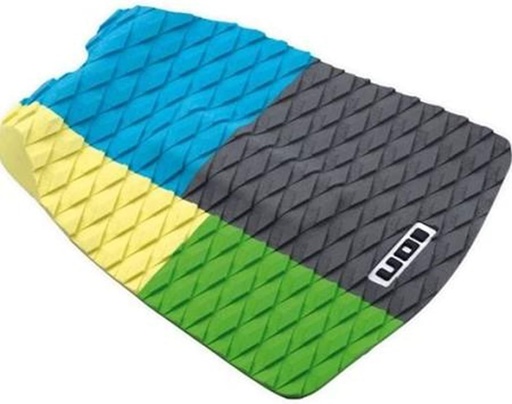 [48120-8157-bl/yl/grn] ION - Surfboard pads (1pcs) - blue/yellow/green