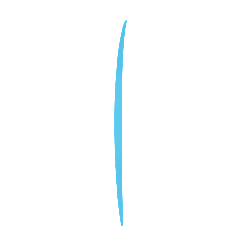 torq Soft Deck PE 7'4 - Fun V+ - Blue