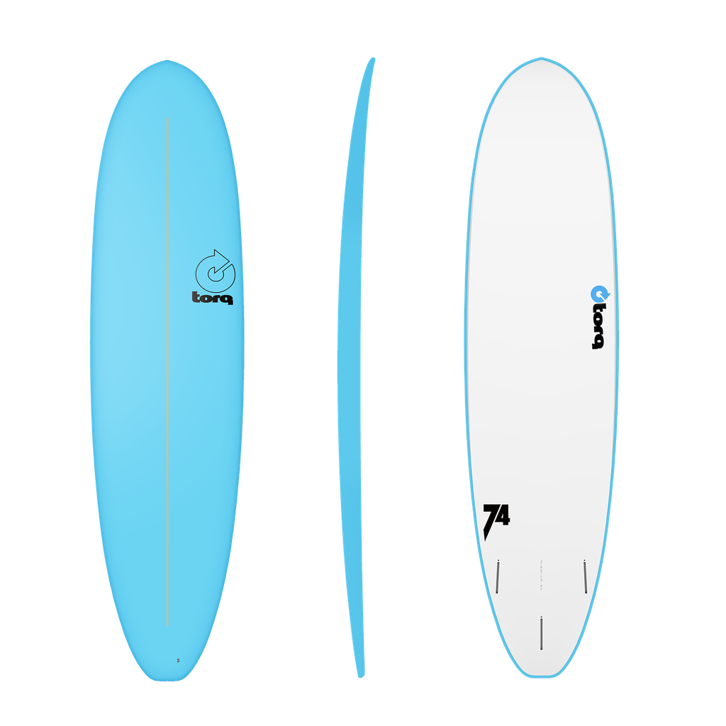 torq Soft Deck PE 7'4 - Fun V+ - Blue