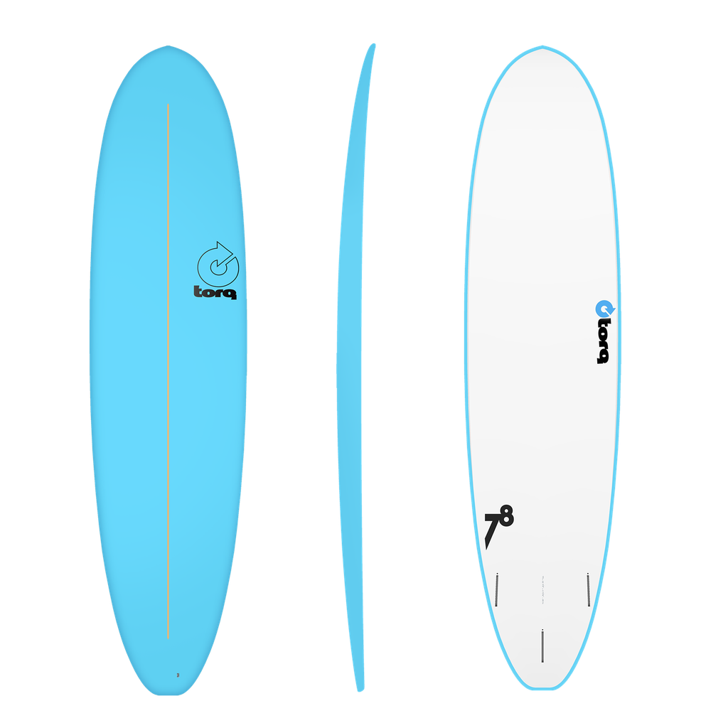 torq Soft Deck PE 7'8 - Fun V+ - Blue