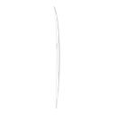 torq TET 7´2 - Funboard - White + Carbon Strip 