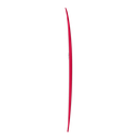 torq TET 8´2 - Funboard V+ - White + Carbon Strip + Red Rails