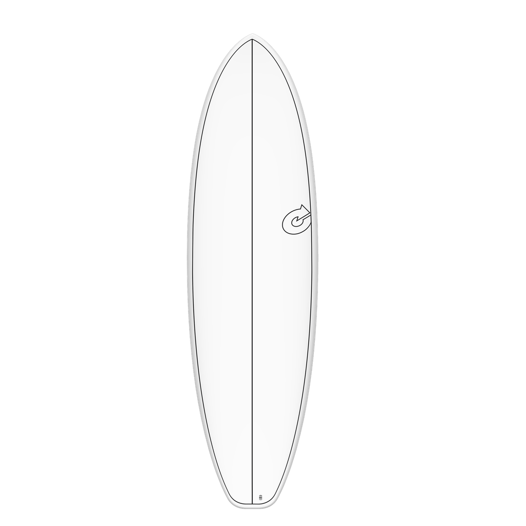 torq TEC-HD 7´2 - Bigboy 23 - White + Pinline
