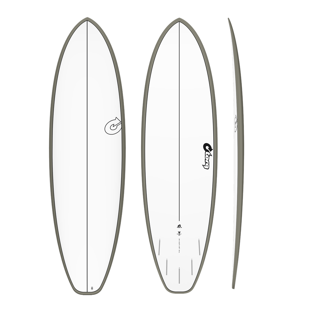 torq TEC-HD 7´2 - Bigboy 23 - Graphite/Green Rails + Pinline
