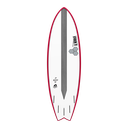 torq X-lite 6´2 - PodMod - Red Rails + Pinline