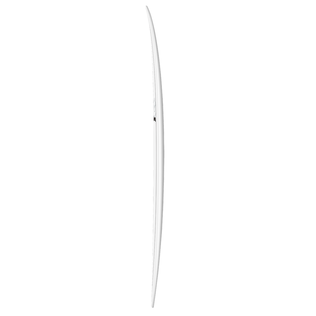 torq TET 6´8 - Funboard - White + Pinline 