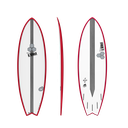 torq X-lite 6´6 - PodMod - Red Rails + Pinline