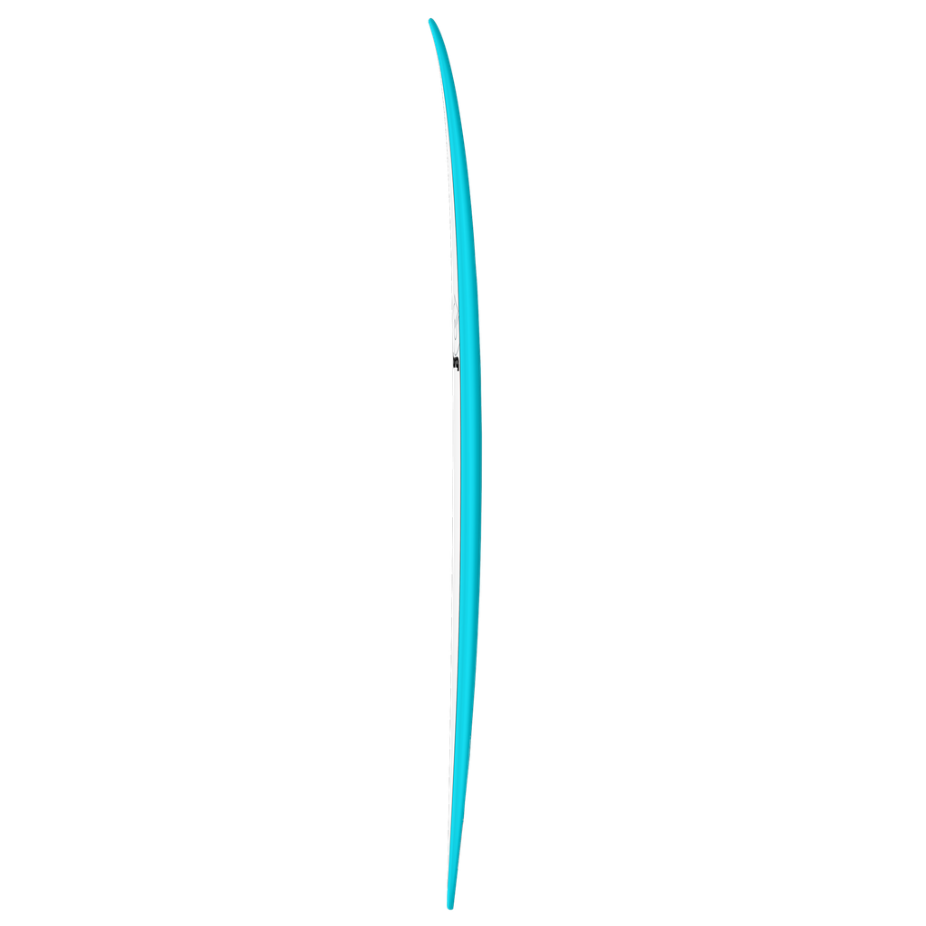 torq TET 7´2 - Funboard - Blue + Pinline 