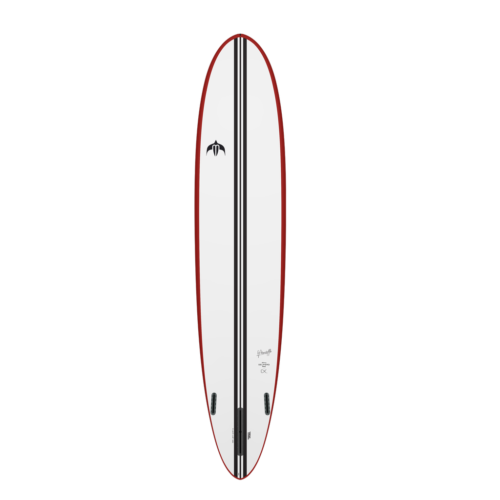torq TEC 9'1 - Delpero Pro - Red Tint + White