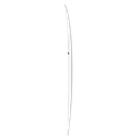 torq TET 7´6 - Funboard - White + Pinline 