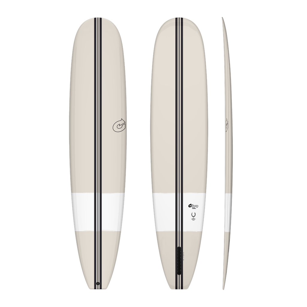 torq TEC 9´6 - The Horseshoe - Stone Tint + White + Polish