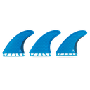 ROAM - Performanced Thruster Fin Set  Single Tab - Blue - Size L