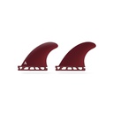 ROAM - Side Bites Fin Set  Single Tab - Red - Size M