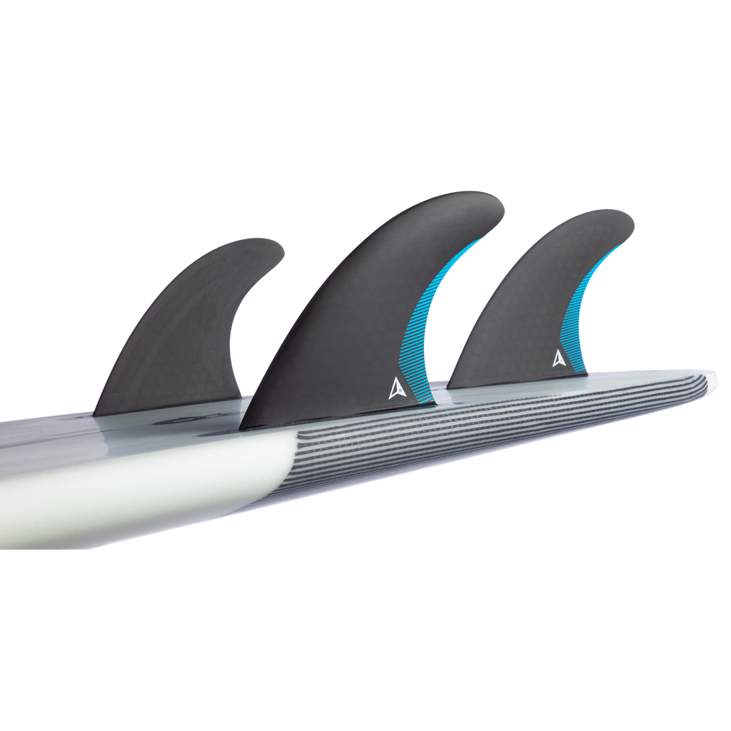 ROAM - Performanced Thruster Fin Set  Single Tab - Black - Size M
