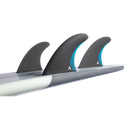 ROAM - Performanced Thruster Fin Set  Single Tab - Black - Size M