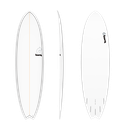 torq TET 7´2 - Fish - White + Pinline 