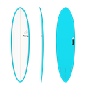 torq TET 7´2 - Funboard - Blue + Pinline 