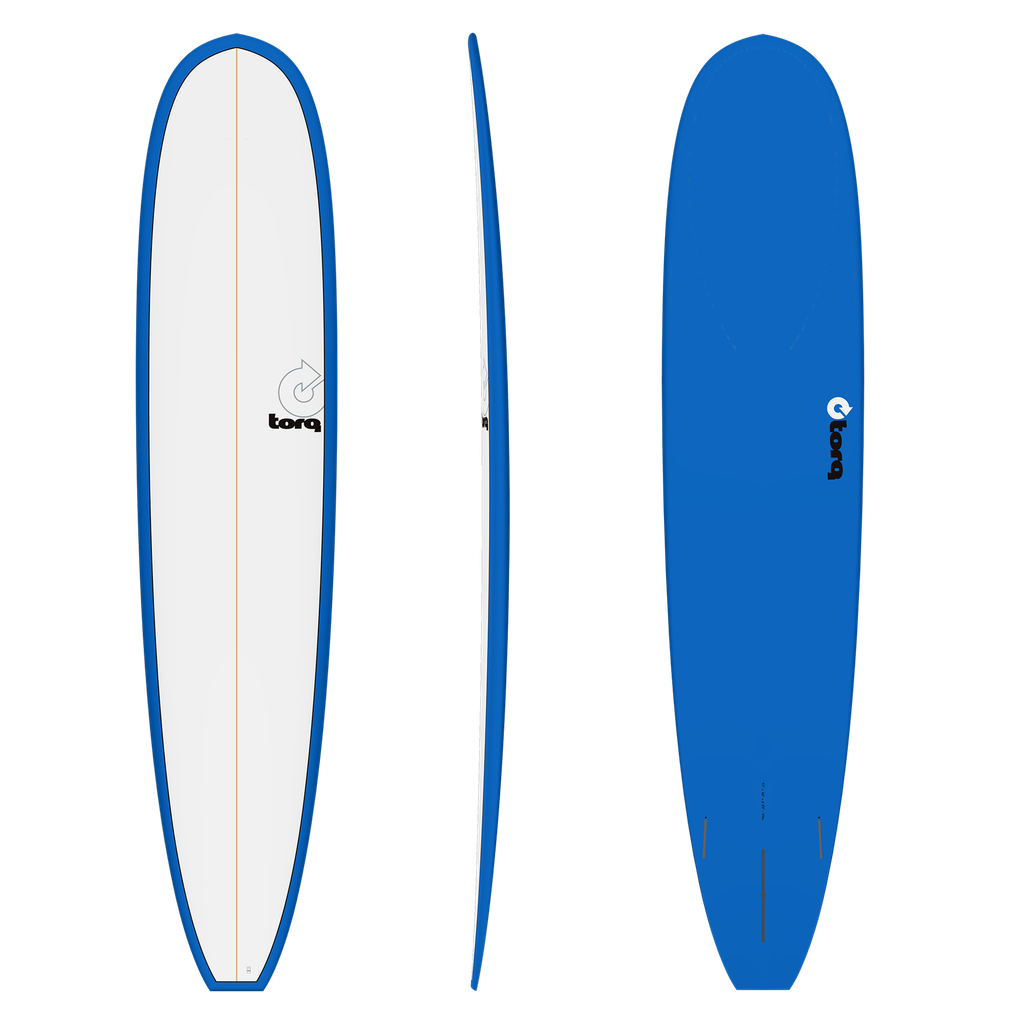 torq TET 9´1 - Longboard - Navy Blue + Pinline 