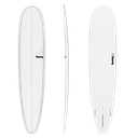 torq TET 9´1 - Longboard - White + Pinline 