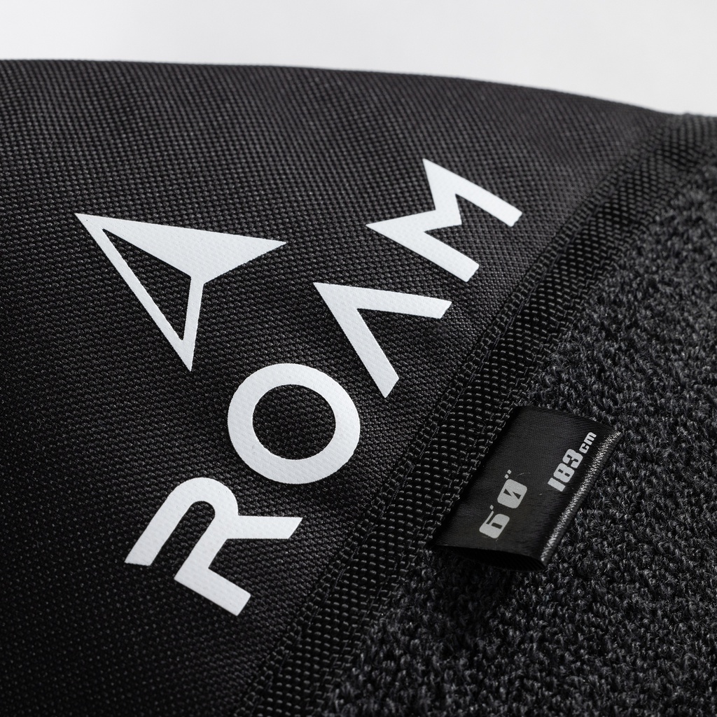 ROAM - 7'0 ECO Alternative  Recycled Shortboard Board Sock - Graphite