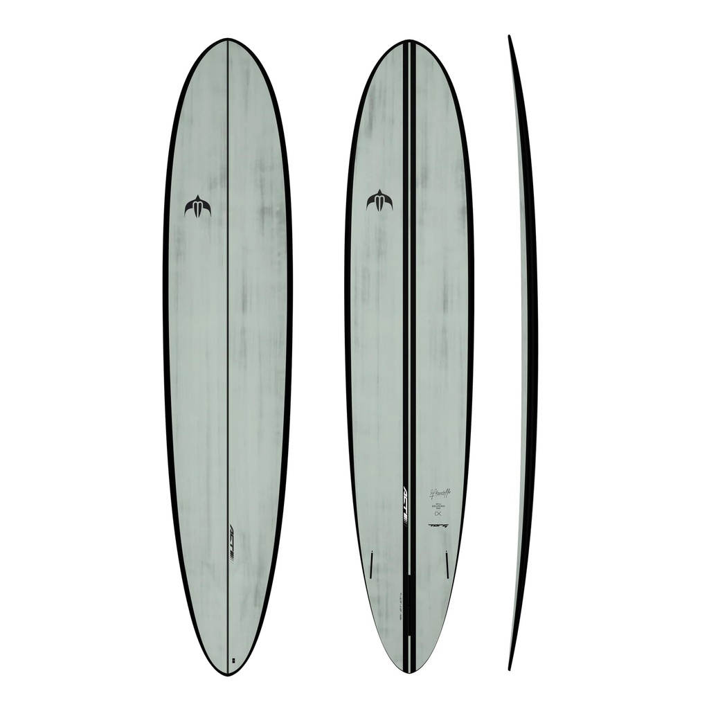torq ACT 9´1 - Delpero Pro - Brushed  Palm Green + Black Rails