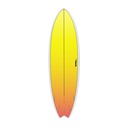 torq TET 6´3 - Fish - yellow - orange fade 