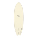 torq TET 5´11 - Fish - cream + pattern