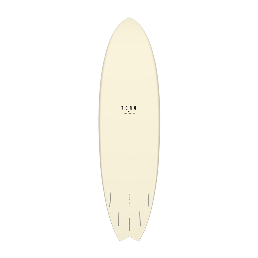 torq TET 6´10 - Fish - cream + pattern