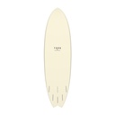 torq TET 6´10 - Fish - cream + pattern