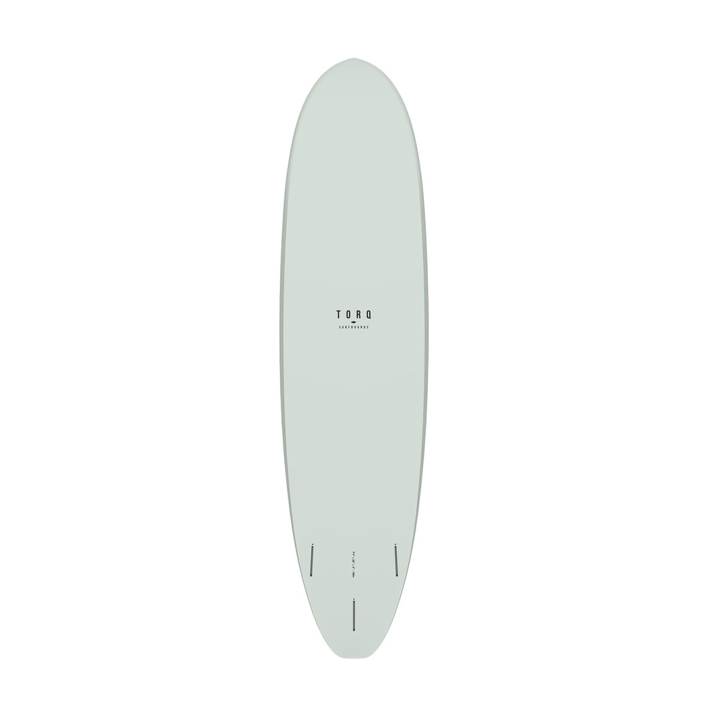 torq TET 7´4 - Funboard V+ - olive + pattern