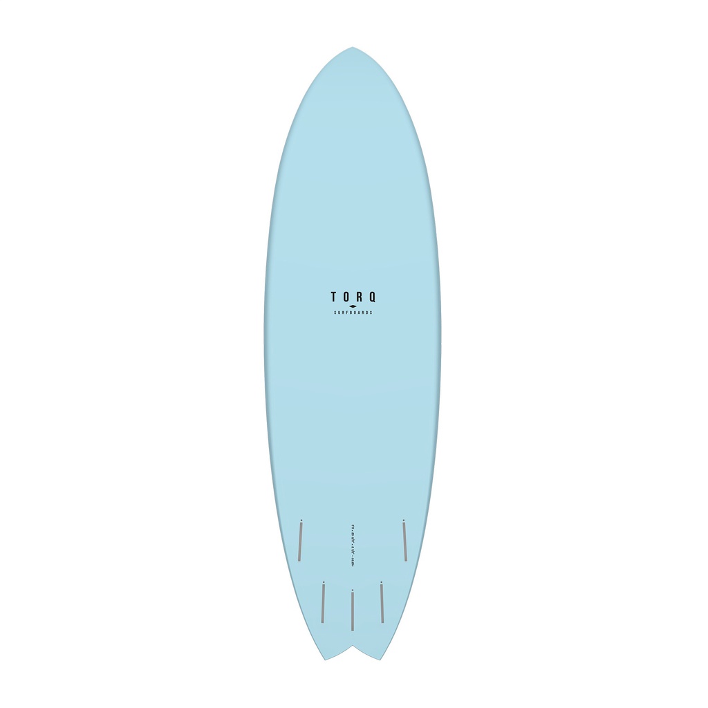 torq TET 5´11 - Fish - blue + pattern