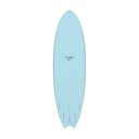 torq TET 6´3 - Fish - blue + pattern