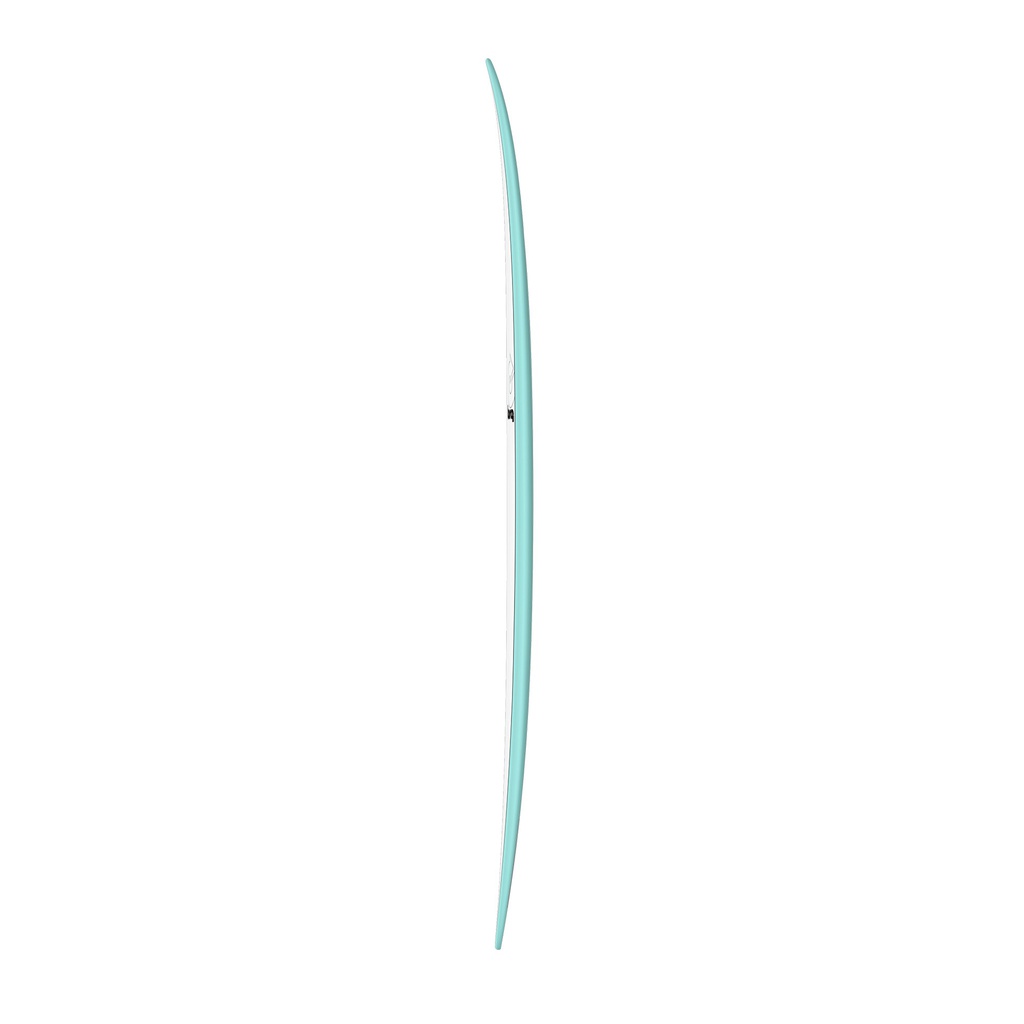 torq TET 9´0 - Longboard - light teal blue + pinline