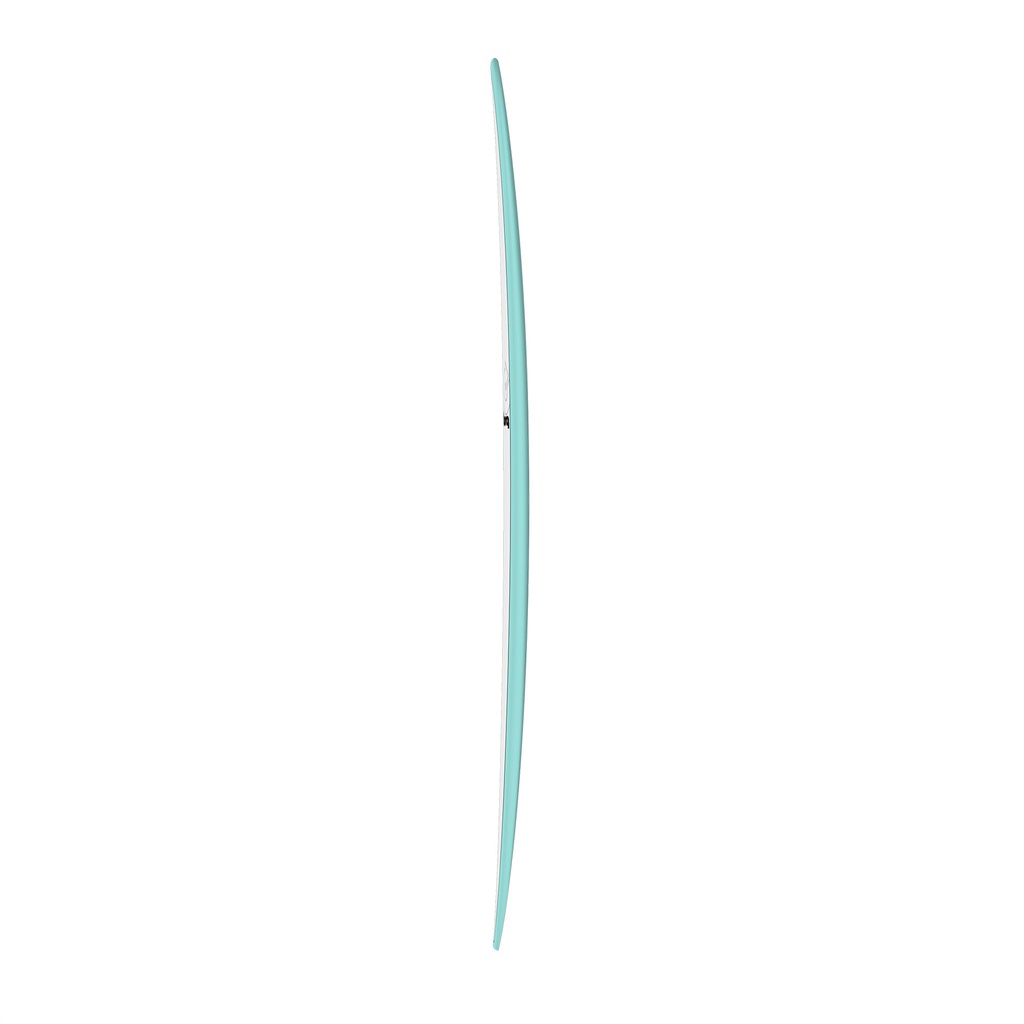 torq TET 9´1 - Longboard - light teal blue + pinline