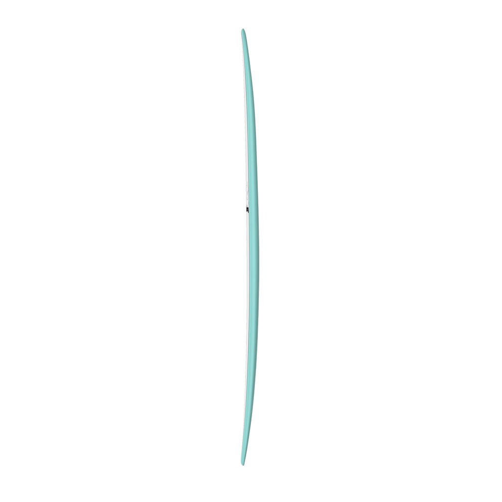 torq TET 9´6 - Longboard - light teal blue + pinline