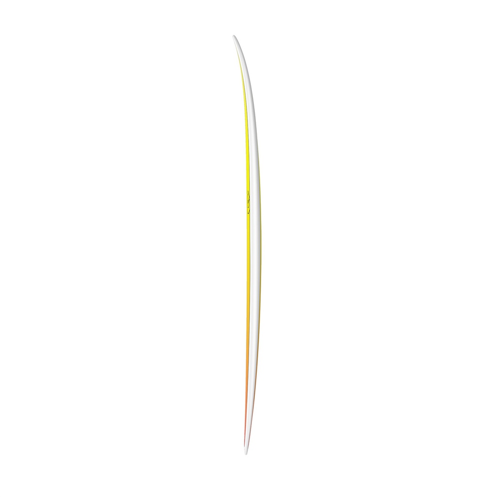torq TET 6´3 - Fish - yellow - orange fade 