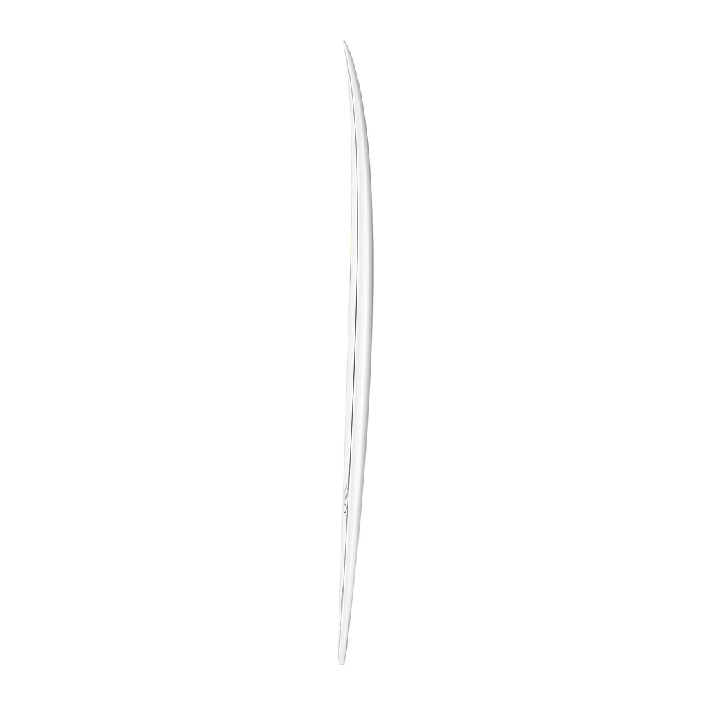 torq X-lite 5'10 - PodMod -  white + pinline