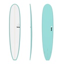 torq TET 9´6 - Longboard - light teal blue + pinline