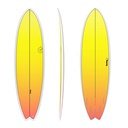 torq TET 6´10 - Fish - yellow - orange fade 