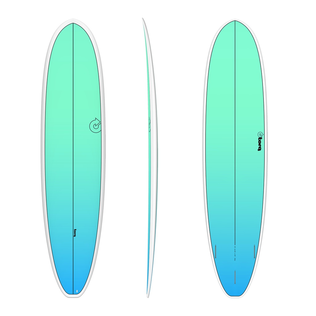torq TET 8´2 - Funboard V+ - seagreen fade 