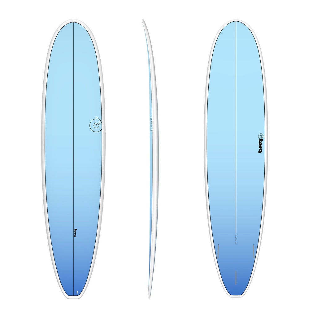 torq TET 8´0 - Longboard - light blue fade