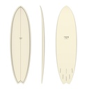 torq TET 6´6 - Fish - cream + pattern
