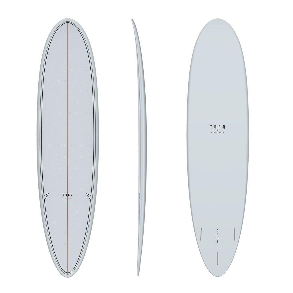 torq TET 7´6 - Funboard - grey + pattern
