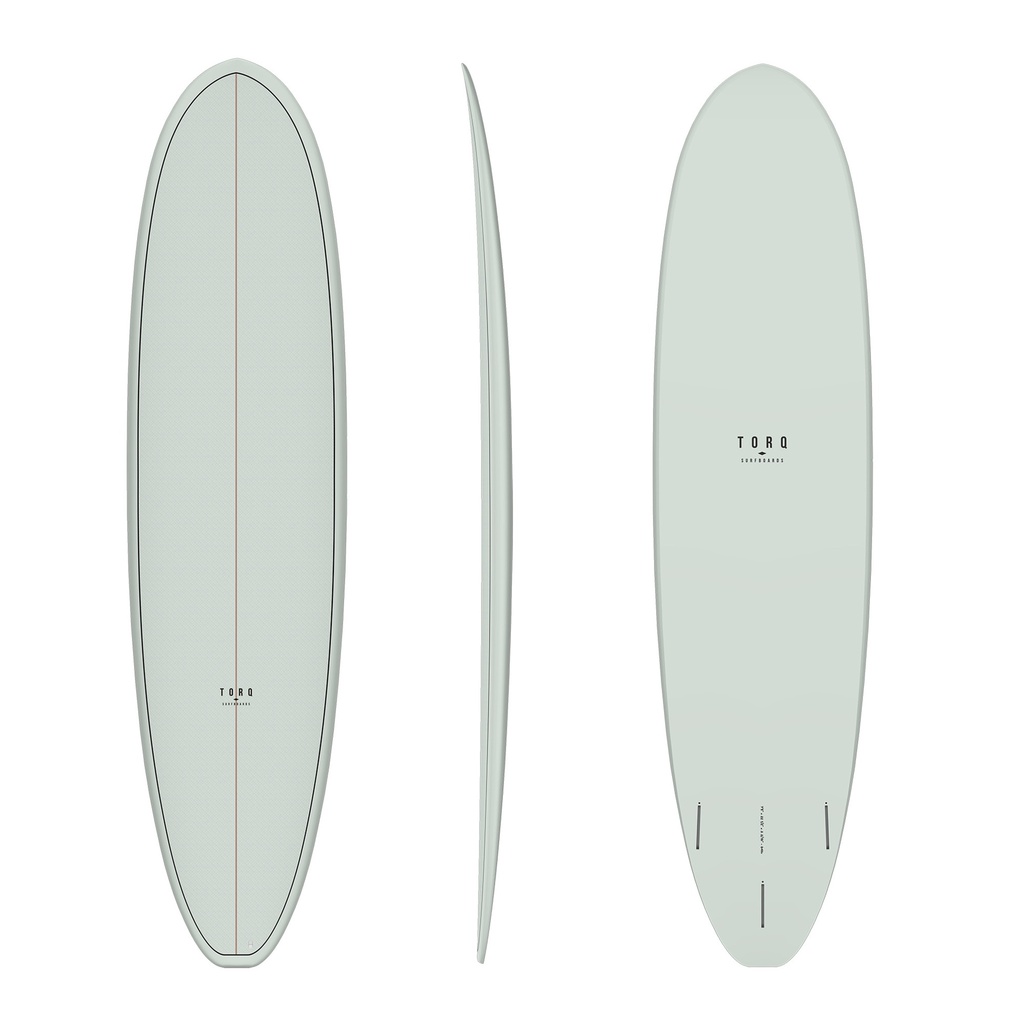 torq TET 7´8 - Funboard V+ - olive + pattern