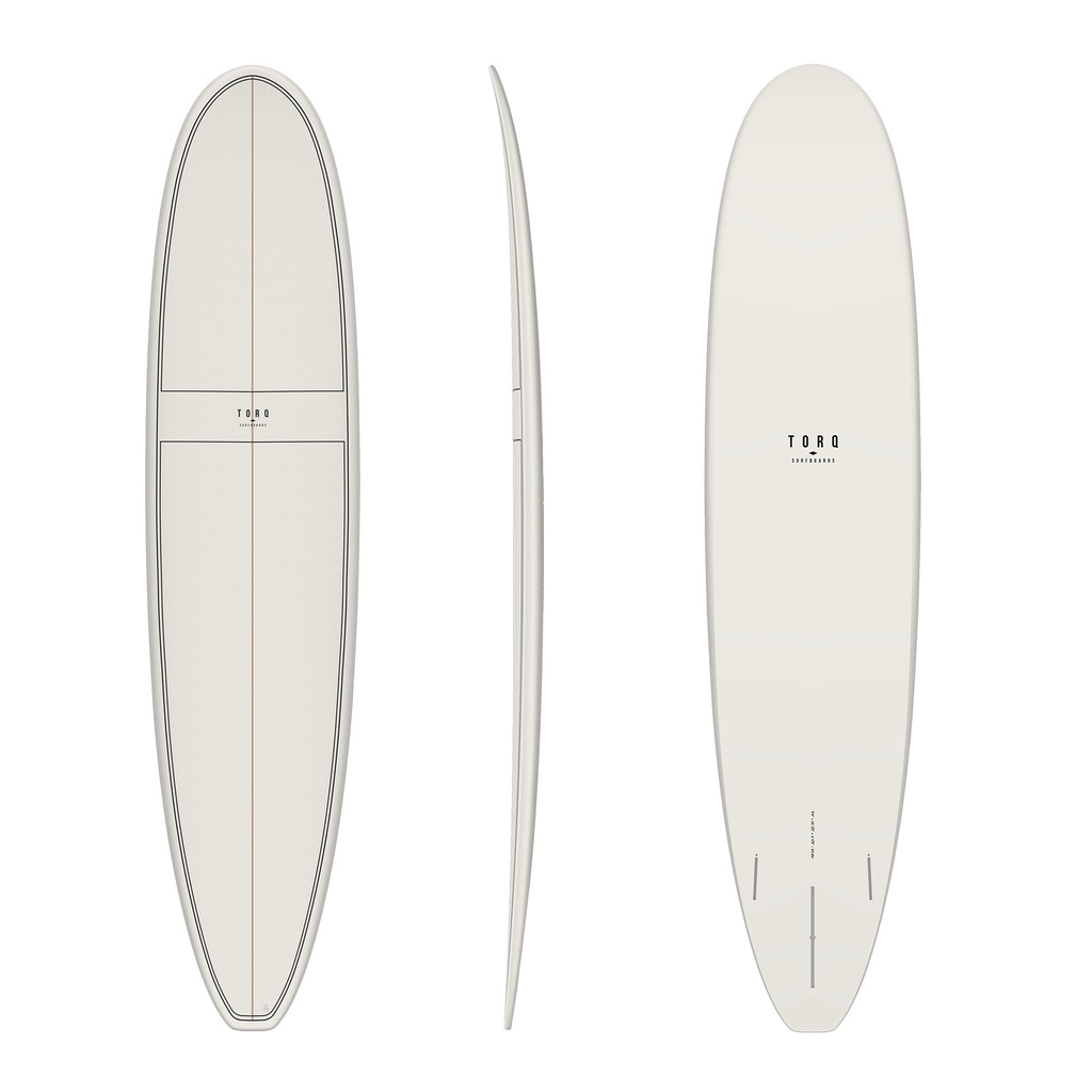torq TET 8´6 - Longboard - stone + pattern