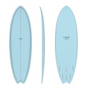 torq TET 5´11 - Fish - blue + pattern