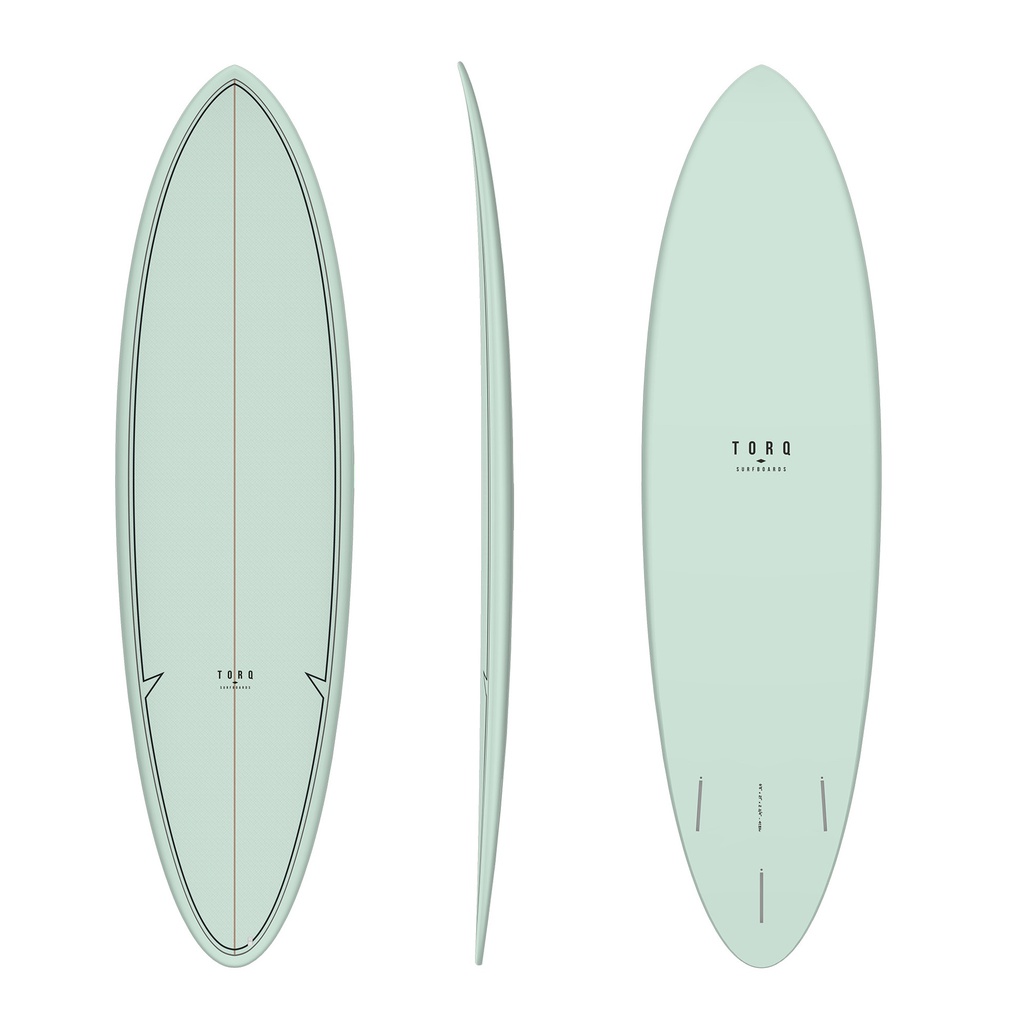 torq TET 6´8 - Funboard - palm + pattern