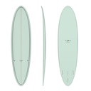 torq TET 7´2 - Funboard - palm + pattern