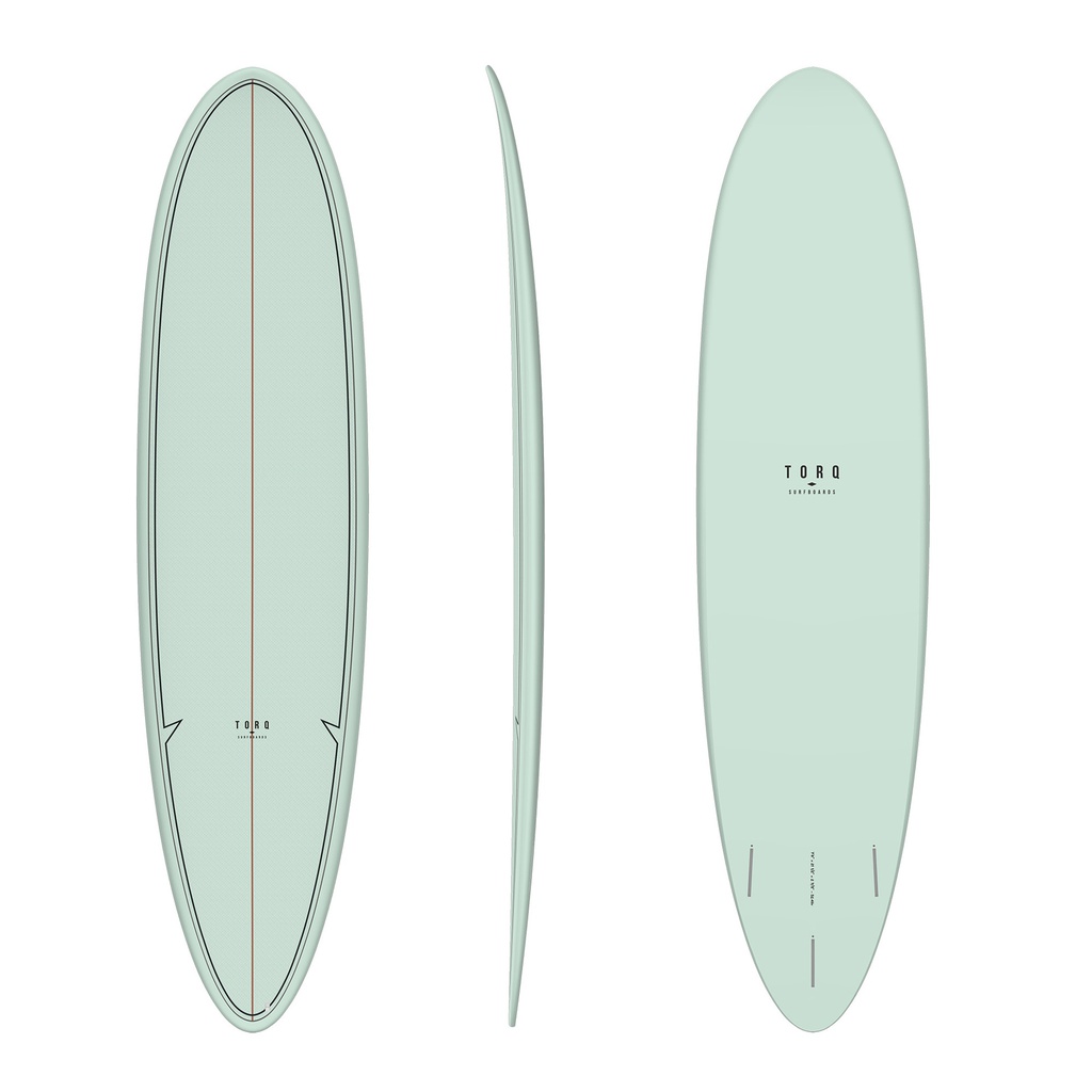 torq TET 7´6 - Funboard - palm + pattern