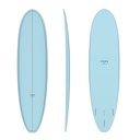 torq TET 7´4 - Funboard V+ - blue + pattern